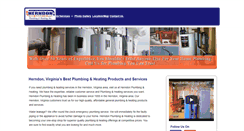 Desktop Screenshot of herndonplumbinginc.com